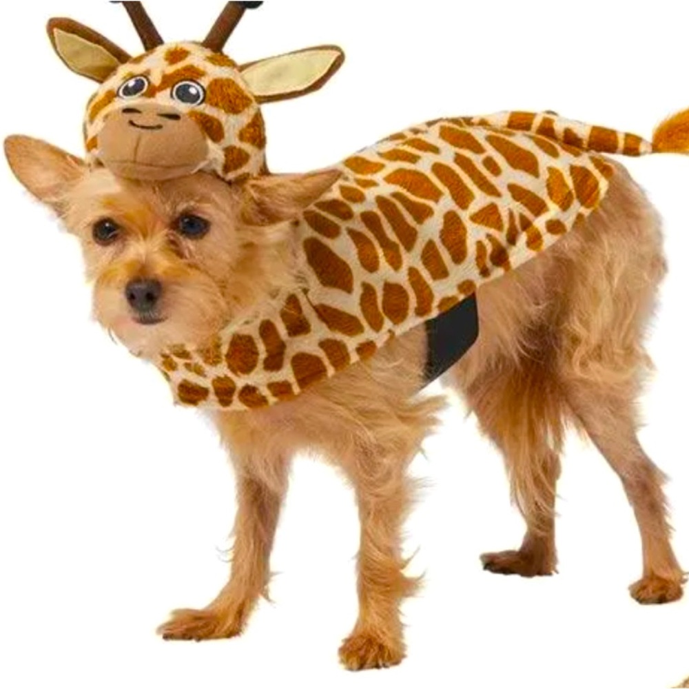 Dog giraffe Halloween costume